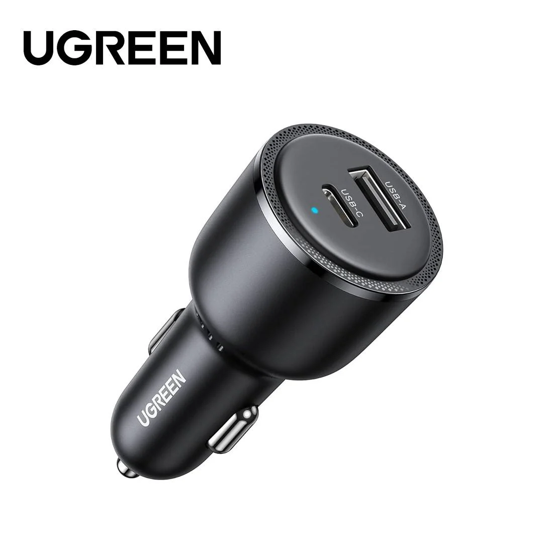 UGREEN 2 PORT FAST CAR CHARGER 63W 35023 thumbnail 2
