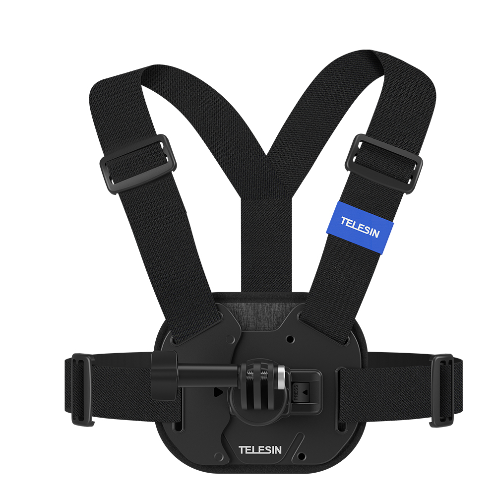 TELESIN QUICK RELEASE CHEST MOUNT MIST GRAY TSCGP01-01 thumbnail 2