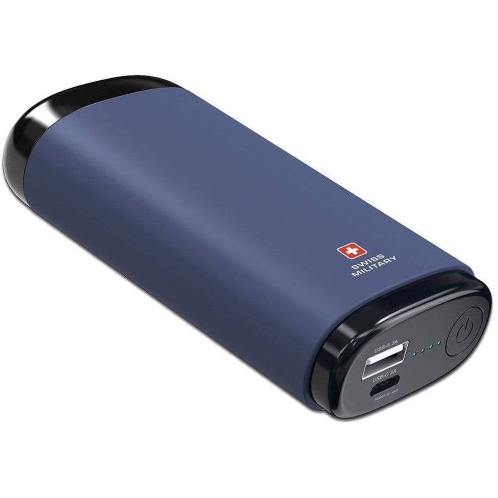 SWISS MILITARY POWER HOUSE 30W 10000MAH POWERBANK BLUE thumbnail 2