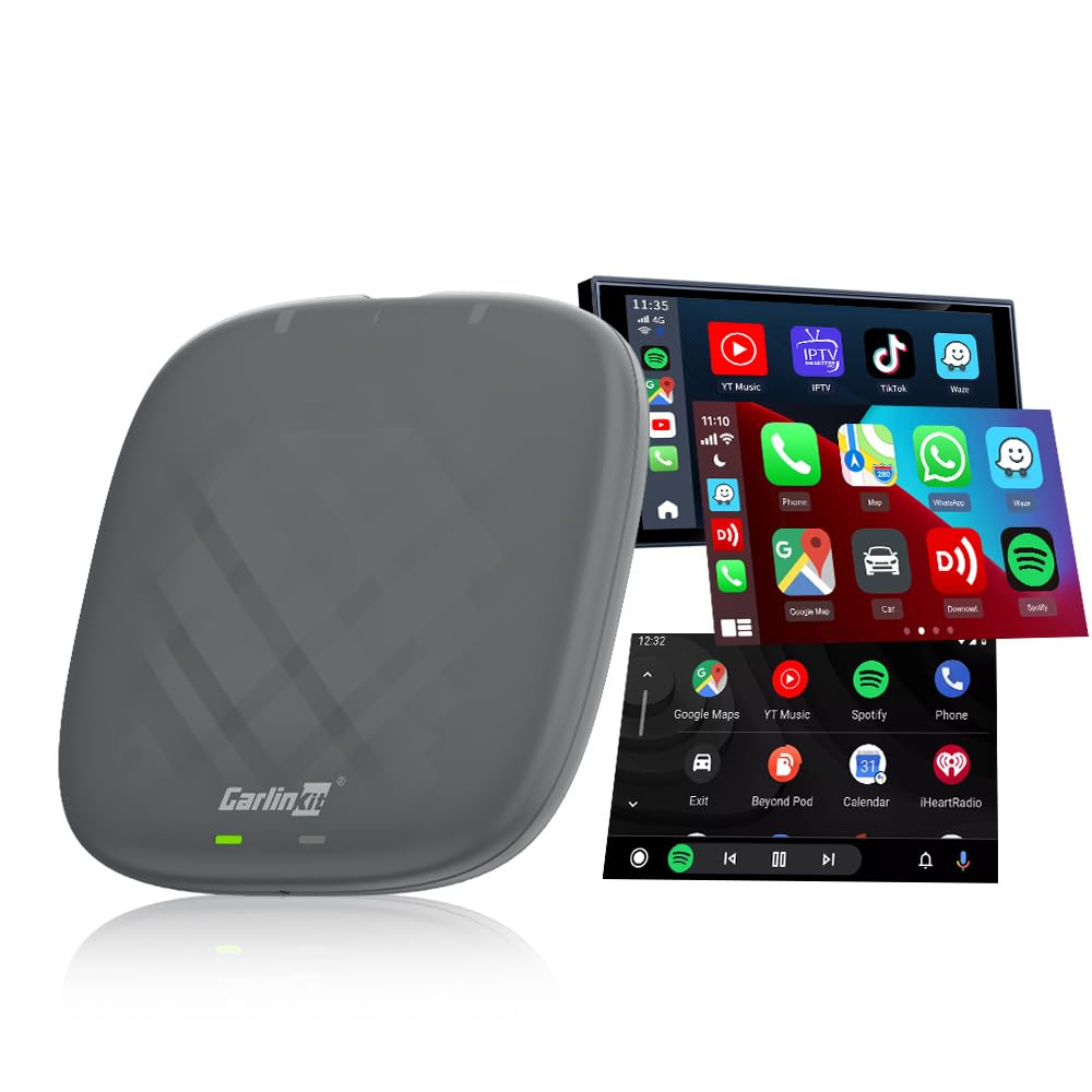 CARLINKIT AI BOX T-BOX S1 4+64GB CARPLAY AND ANDROID 13.0 AUTO WIRELESS ADAPTER BLACK CPC200-TBOX S1 thumbnail 2