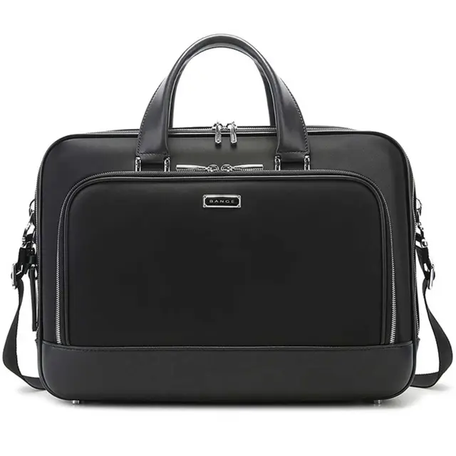 BANGE BREIFCASE BAG BLACK BG-QZ851 thumbnail 2