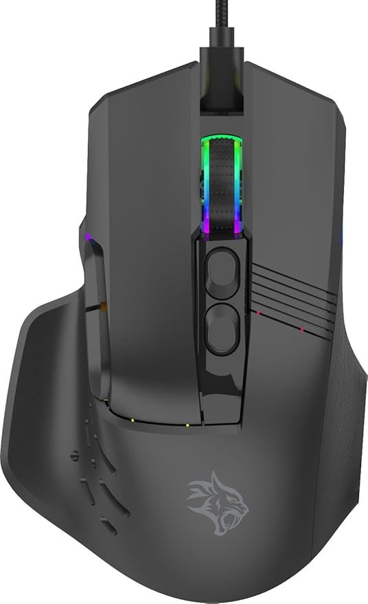PORODO GAMING 12800 DPI WIRED MOUSE BLACK PDX320 thumbnail 2