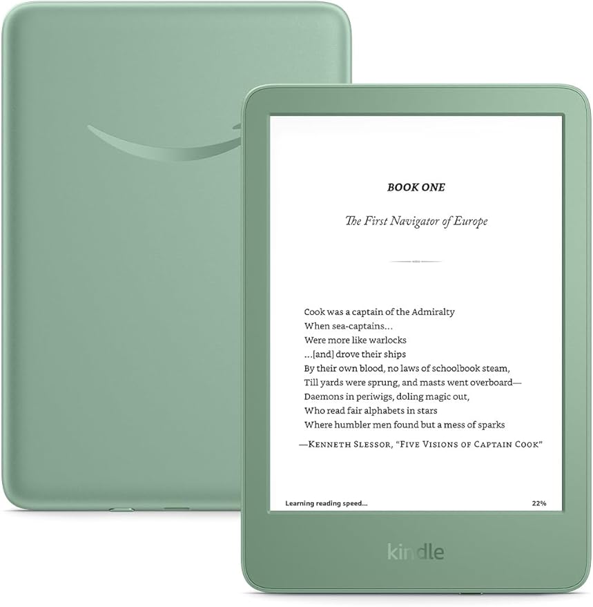 AMAZON KINDLE 11TH GENERATION 16GB WI-FI 2024 GREEN RS23CV thumbnail 2
