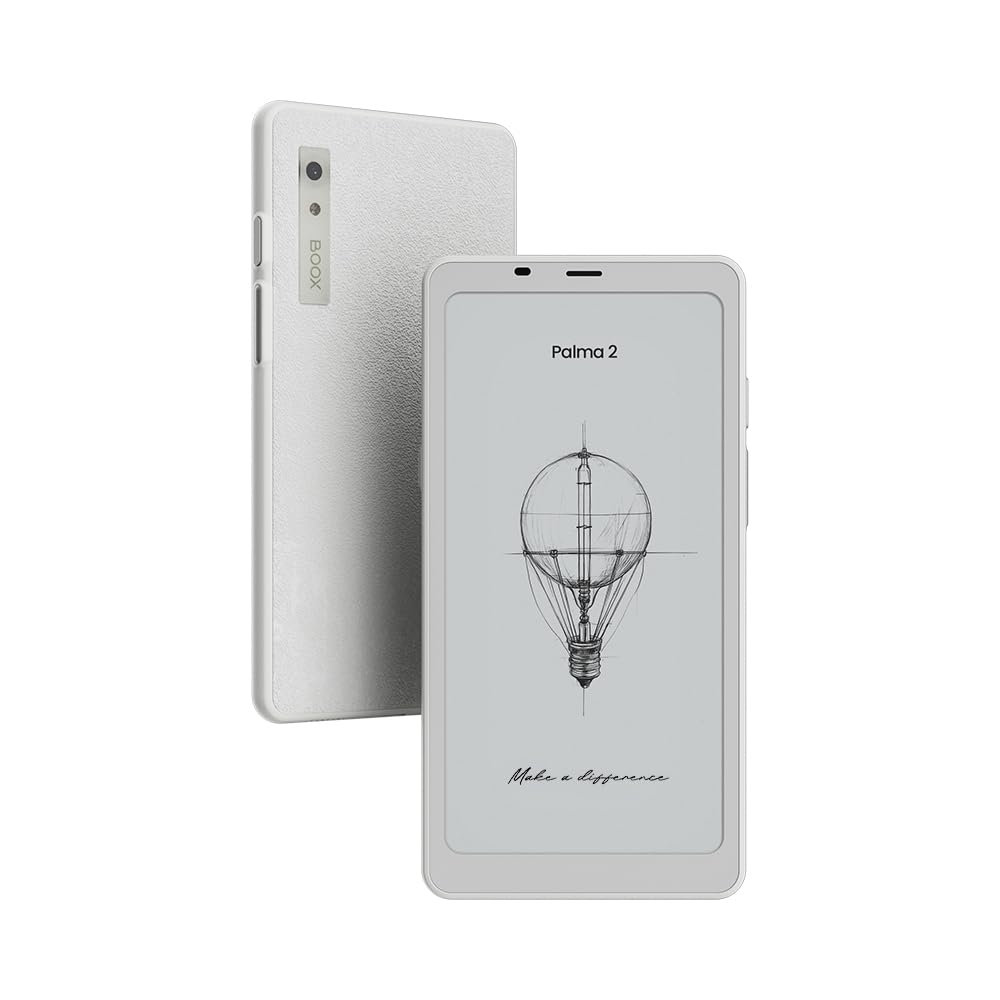 BOOX PALMA 2 MOBILE EPAPER 6.13 INCH 6GB 128GB WI-FI WITH FINGER PRINT WHITE thumbnail 2