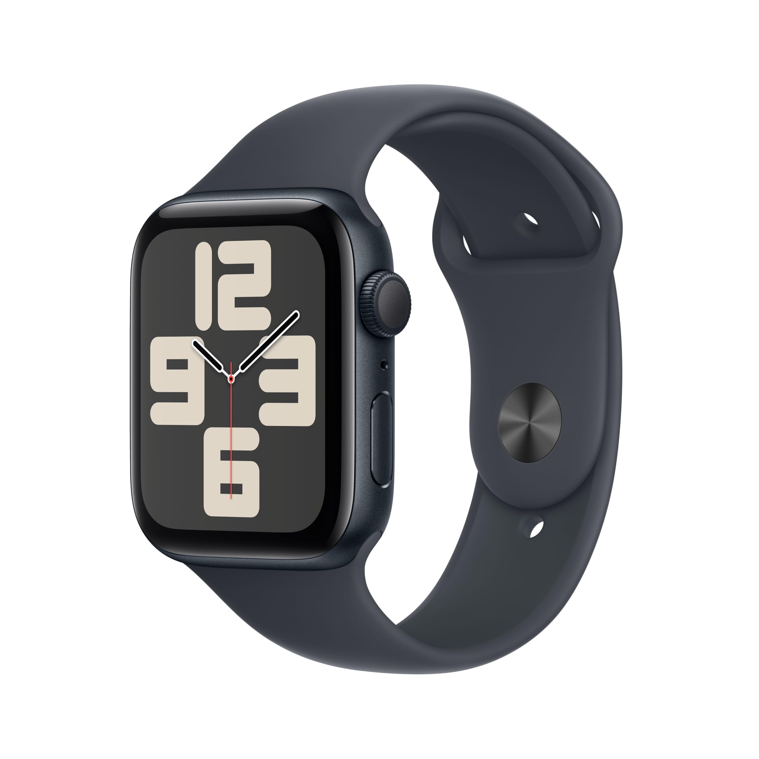 APPLE WATCH SE 2ND GENERATION 40MM GPS MIDNIGHT ALUMINIUM WITH MIDNIGHT SPORT BAND S/M MXE73 thumbnail 2