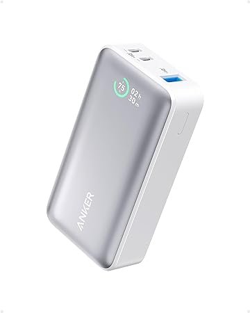 ANKER 533 POWERCORE 30W 10000MAH POWER BANK WHITE A1256H21 thumbnail 2