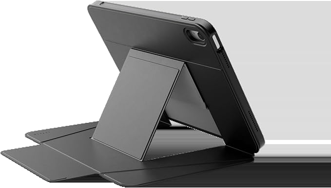 LEVELO FLEXO LEATHER HYBRID CASE FOR IPAD 11 A16 (2025) AND 10.9 (2022) BLACK LVLFLXOLCA16BK thumbnail 2
