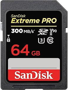SANDISK EXTREME PRO 64GB SDXC UHS II CARD UPTO 300 MB/S SPEED SDSDXDK-064G-GN4IN thumbnail 2