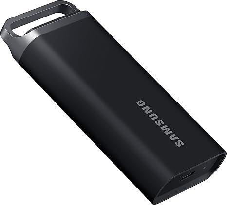 SAMSUNG T5 EVO 2 TB PORTABLE SOLID STATE DRIVE EXTERNAL BLACK MU-PH2T0S thumbnail 2