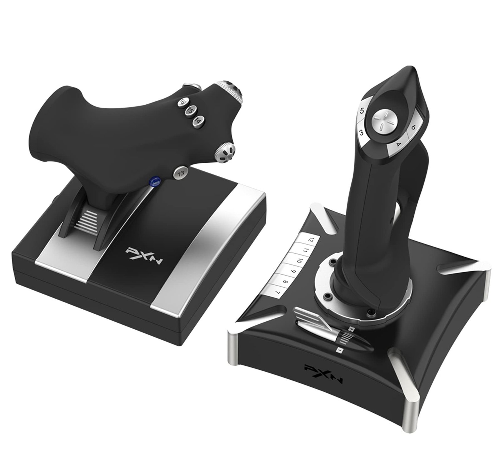 PXN FLIGHT SIMULATOR CONTROLS FLIGHT STICK PXN-2119PRO thumbnail 2