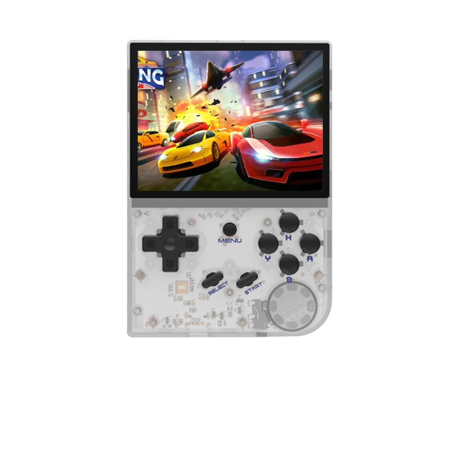 ANBERNIC GAME BOX TRANSPARENT WHITE RG35XX thumbnail 2