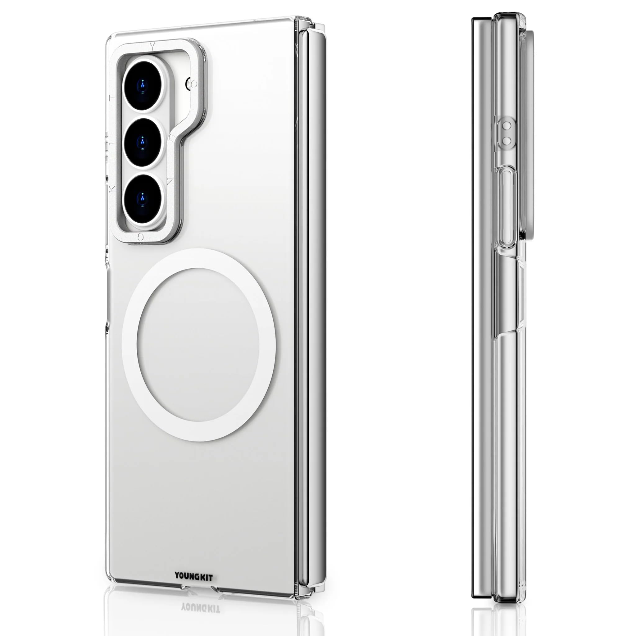 YOUNGKIT SAMSUNG FOLD 6 CRYSTAL SHIELD CASE CLEAR JDCX002 thumbnail 2