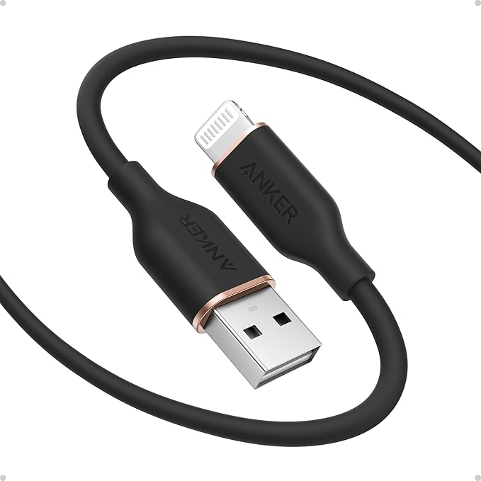 ANKER POWERLINE III FLOW USB-A TO LIGHTNING CABLE 1.8M A85A1012 thumbnail 2