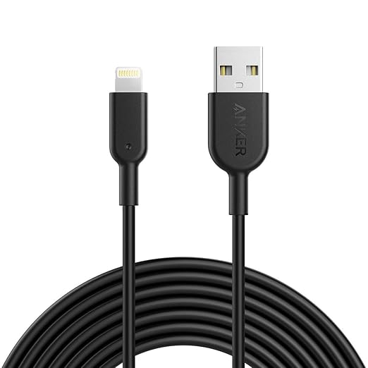 ANKER POWERLINE II LIGHTNING CONNECTOR 10FT BLACK A8434H11 thumbnail 2