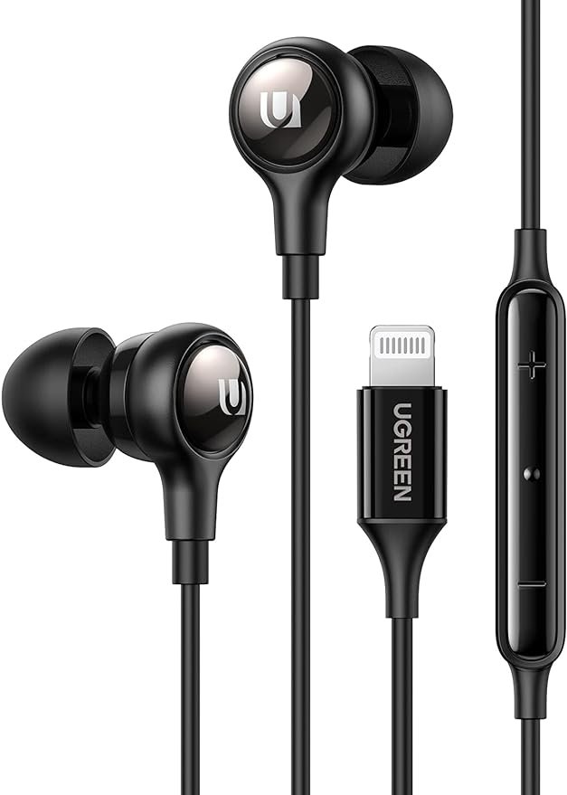 UGREEN IN-EAR EARPHONES WITH LIGHTNING CONNECTOR 30631 thumbnail 2