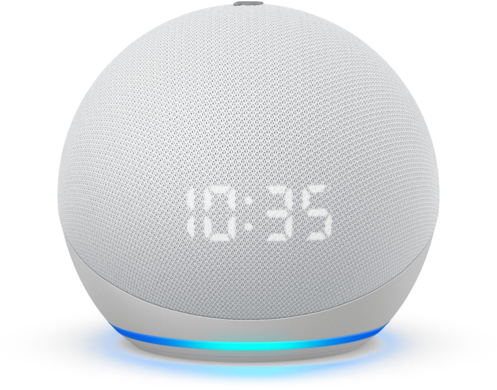 AMAZON ECHO DOT (4TH GEN) SPEAKER WITH CLOCK GRAY B7W644 thumbnail 2