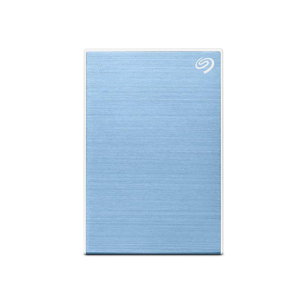 SEAGATE 4TB EXTERNAL ONE TOUCH PORTABLE HDD LIGHT BLUE STKZ4000402 thumbnail 2