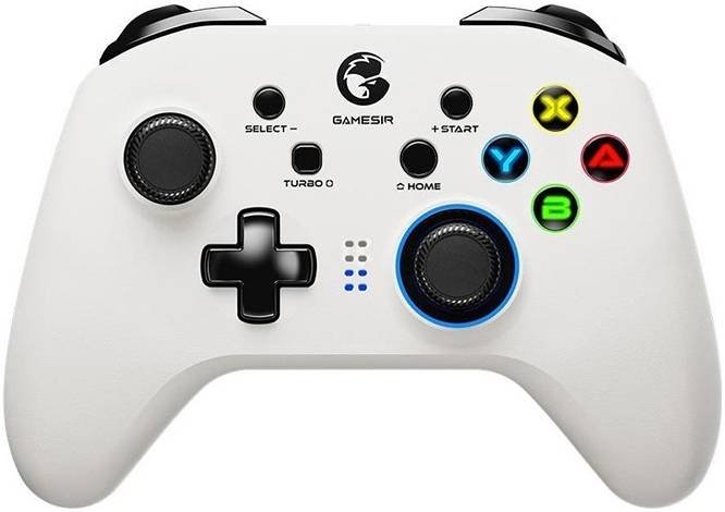 GAMESIR T4 PRO BLUETOOTH GAMING CONTROLLER 2.4GHZ WHITE thumbnail 2