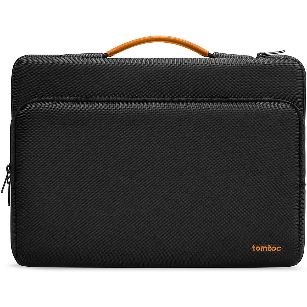 TOMTOC DEFENDER A14 LAPTOP BRIEF CASE 14 INCH BLACK A14D2D1 thumbnail 2