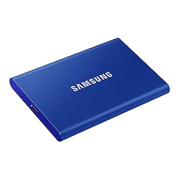 SAMSUNG PORTABLE SSD T7 1TB BLUE MU-PC1T0H thumbnail 2