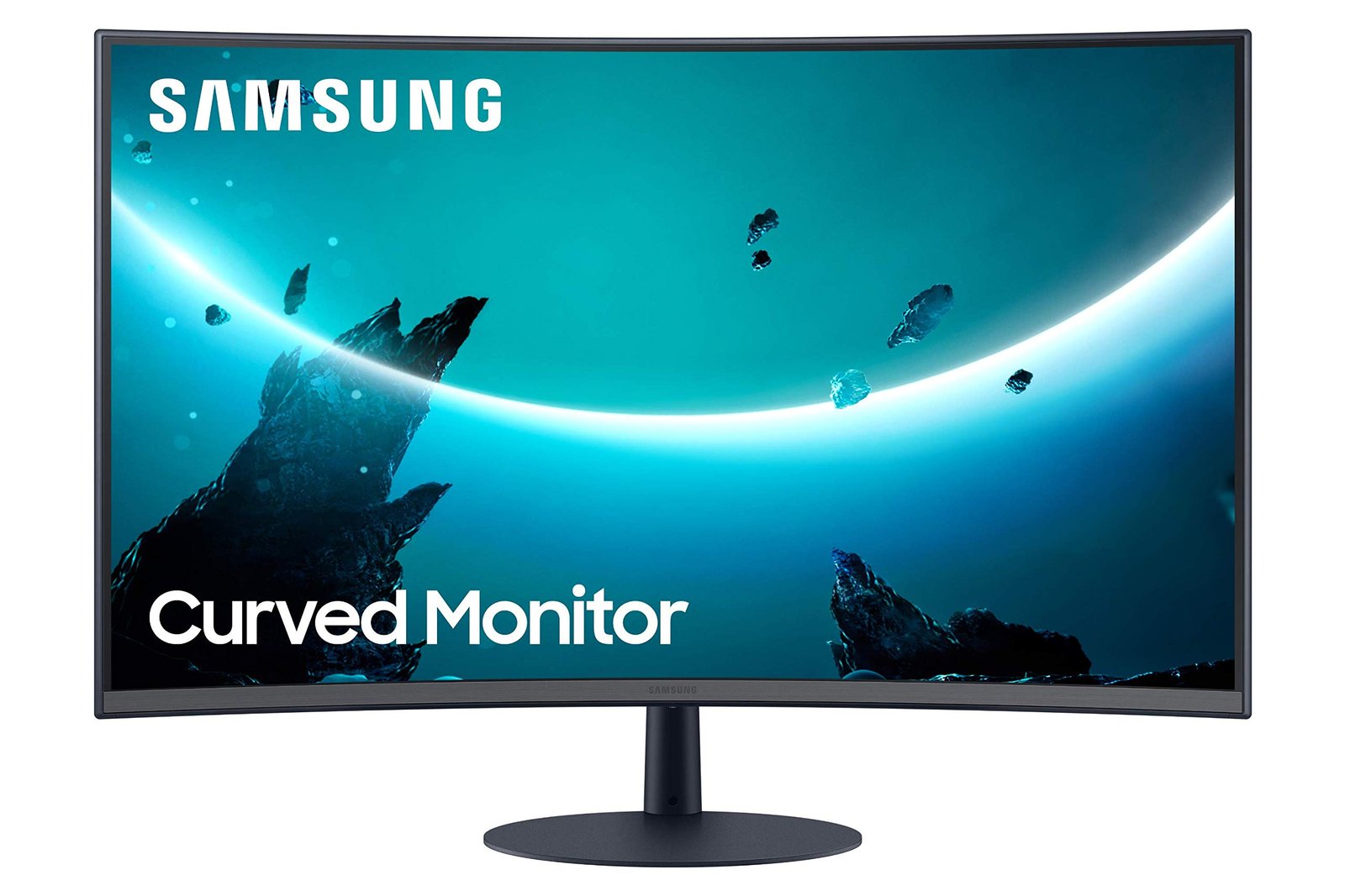 SAMSUNG 24" 1000R BEZEL LESS MONITOR LC24T550FBMXUE thumbnail 2