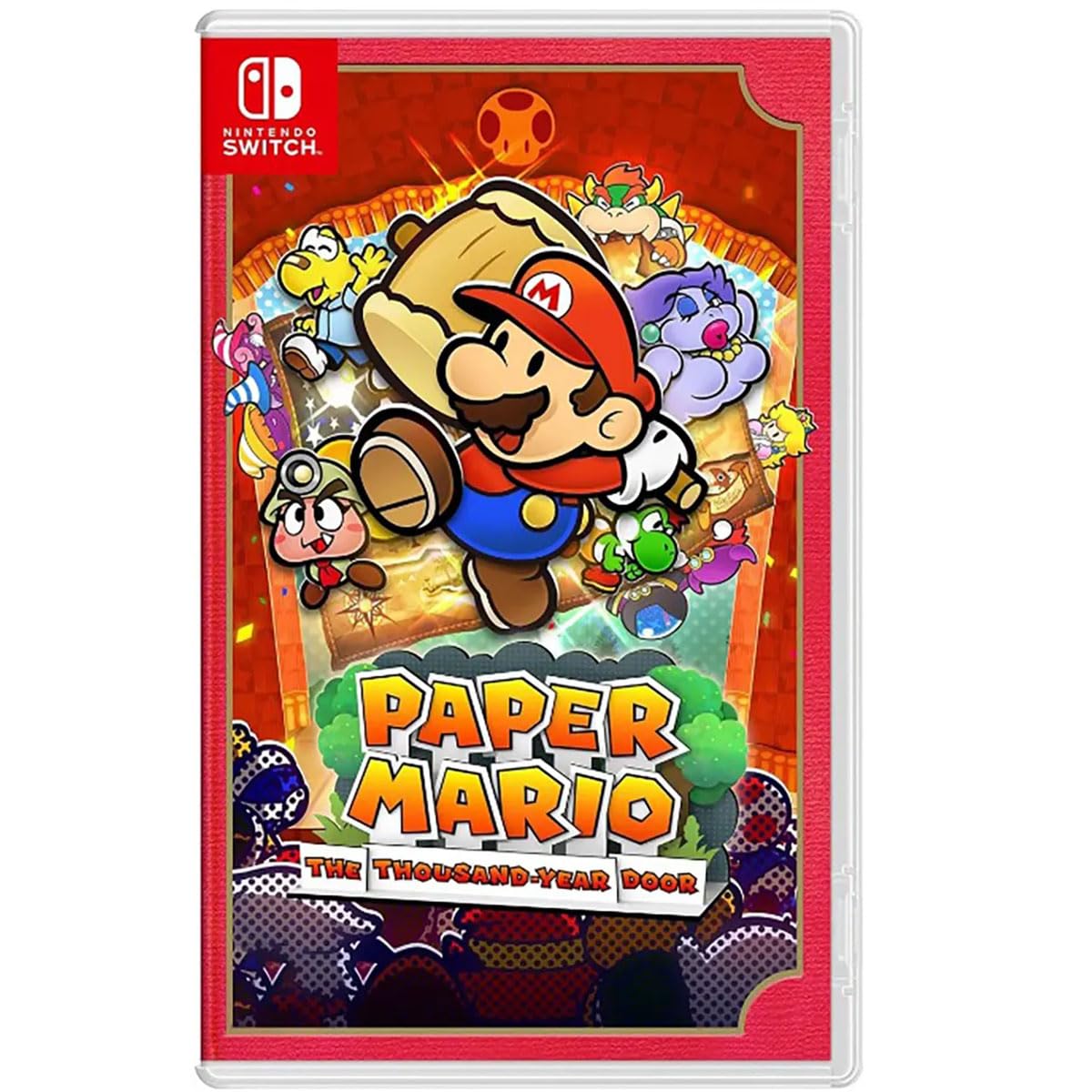 NINTENDO SWITCH PAPER MARIO GAME CD thumbnail 2