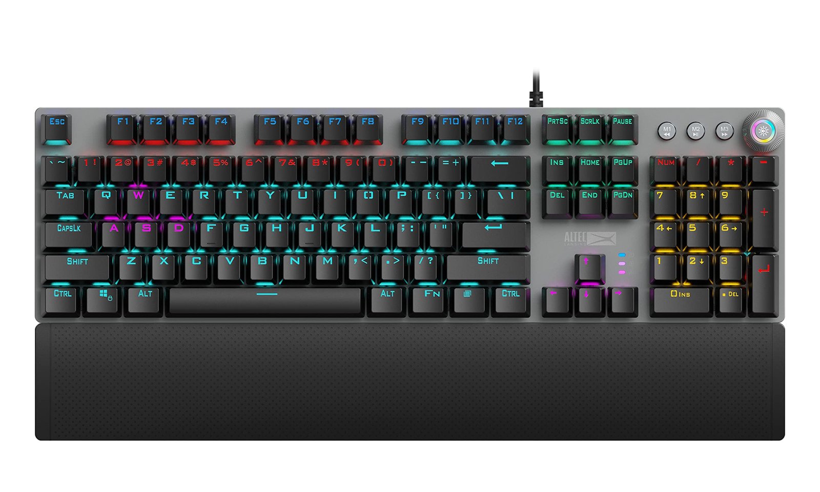ALTEC LANSING GAMING KEYBOARD GRAY ALGK8614 thumbnail 2