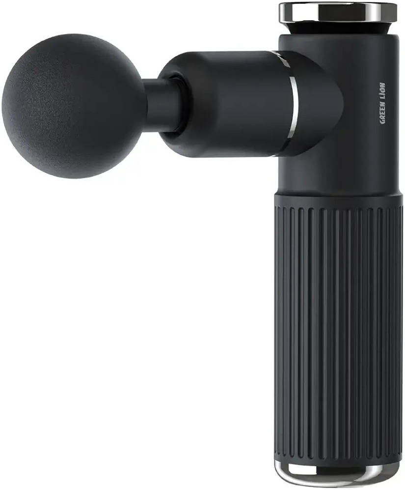 GREEN LION MUSCLE MASSAGE GUN 3300 RPM BLACK GNMSG23GUNBK thumbnail 2