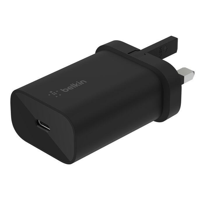BELKIN BOOST CHARGE 25W USB C WALL CHARGER BLACK WCA004MYBK thumbnail 2