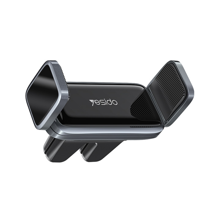 YESIDO AIR CLIP 360 DEGREE ROTATION CAR HOLDER BLACK C124 thumbnail 2