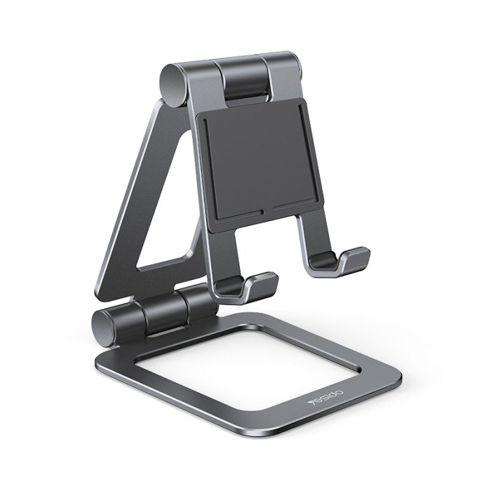 YESIDO MOBILE AND TABLET 12.9 INCH UNIVERSAL STAND SILVER C98 thumbnail 2