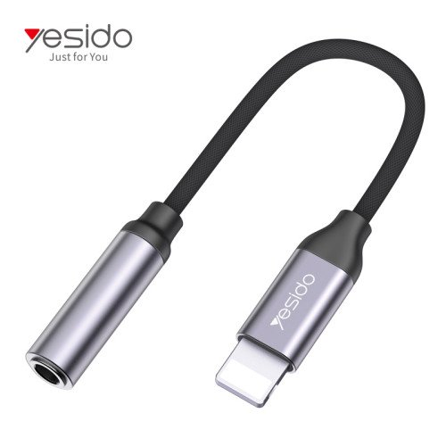 YESIDO LIGHTNING TO 3.5 MM PORT YAU21 thumbnail 2