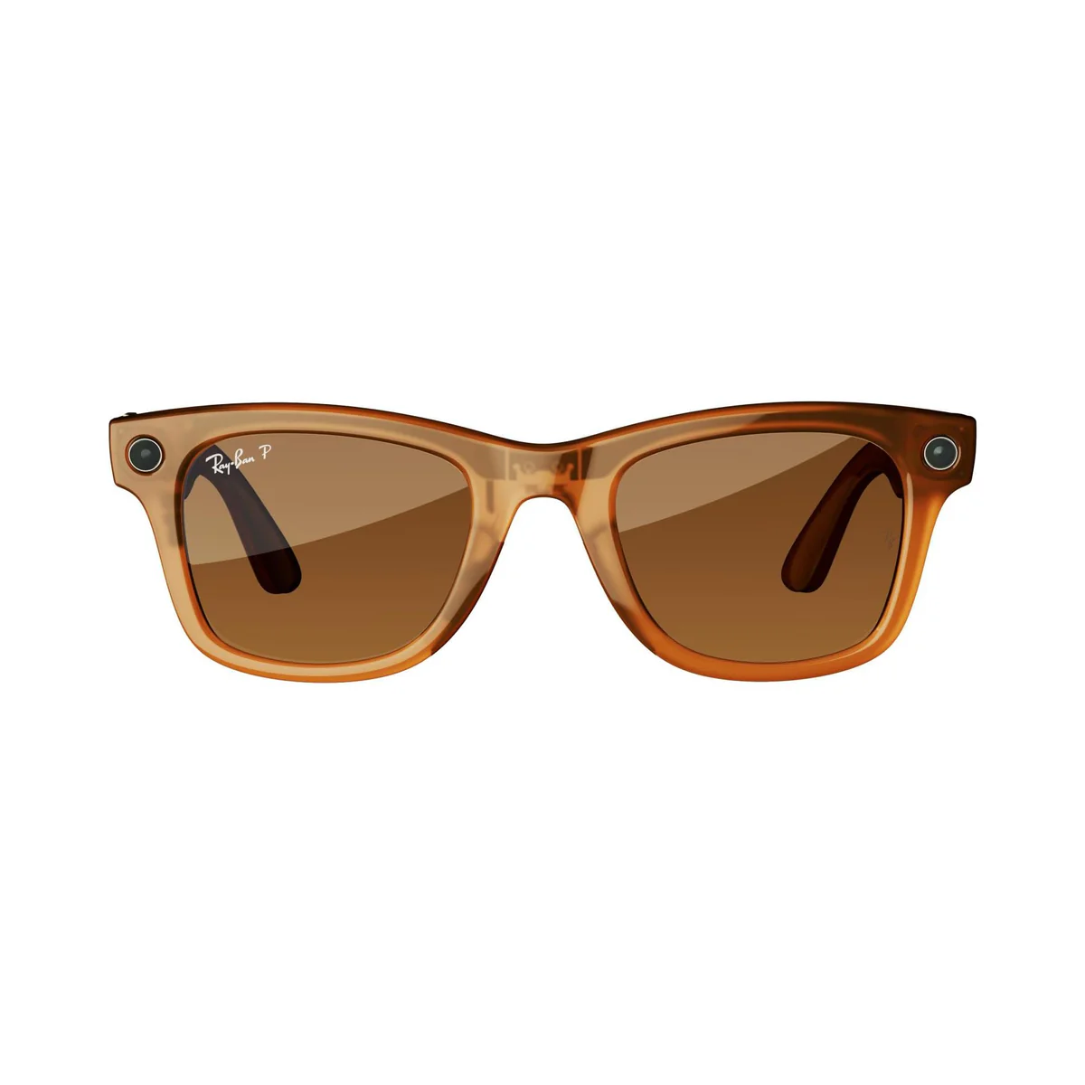 RAYBAN WAYFARER GLASSES F SHINY REBEL BROWN RW4006 thumbnail 2