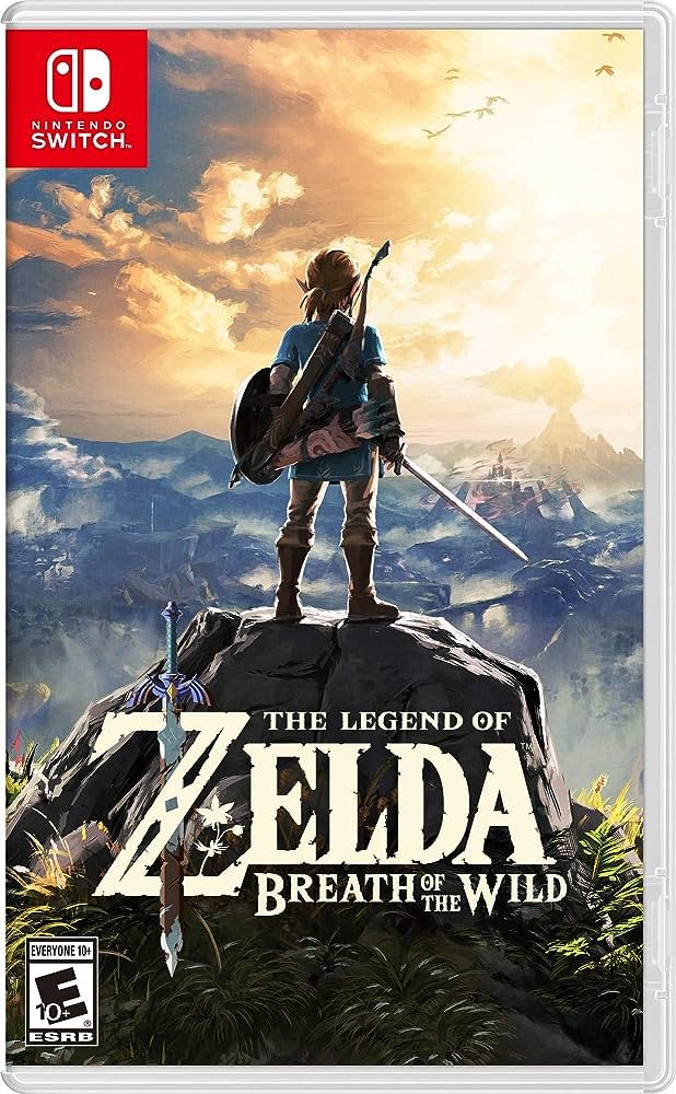 NINTENDO SWITCH THE LEGEND OF ZELDA BREATH OF THE WILD GAMING CD thumbnail 2