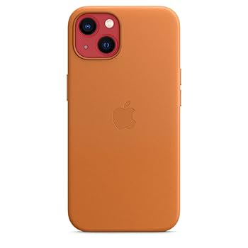 APPLE IPHONE 13 LEATHER CASE WITH MAGSAFE GOLDEN BROWN MM103 thumbnail 2