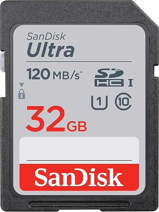 SANDISK ULTRA SDHC UHS-I CARD 32GB 120MB/S SDSDUN4-032G-GN6IN thumbnail 2