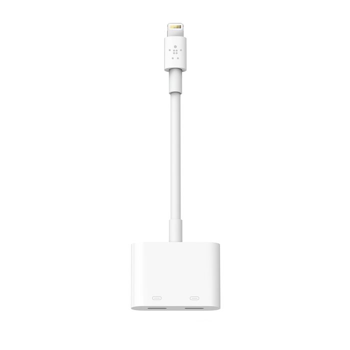 BELKIN LIGHTNING AUDIO + CHARGE ROCKSTAR F8J198BT WHITE thumbnail 2