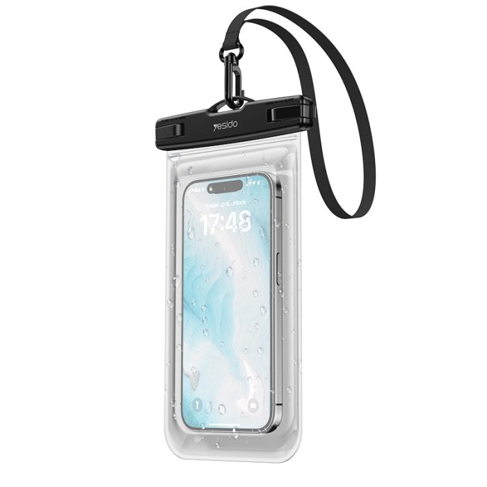 YESIDO WATERPROOF PHONE BAG TRANSPARENT WB49 thumbnail 2