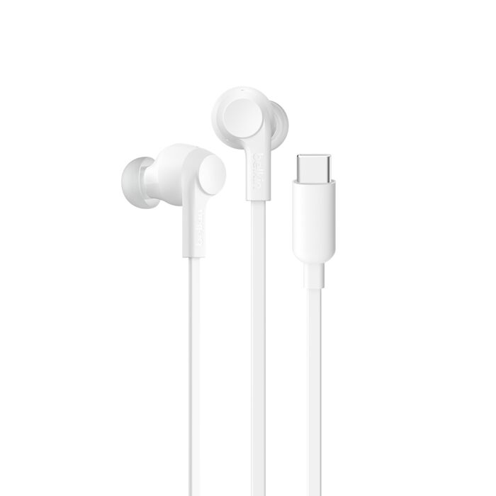 BELKIN SOUNDFORM ANC WIRED HEADSET WHITE G3H003HQWH thumbnail 2