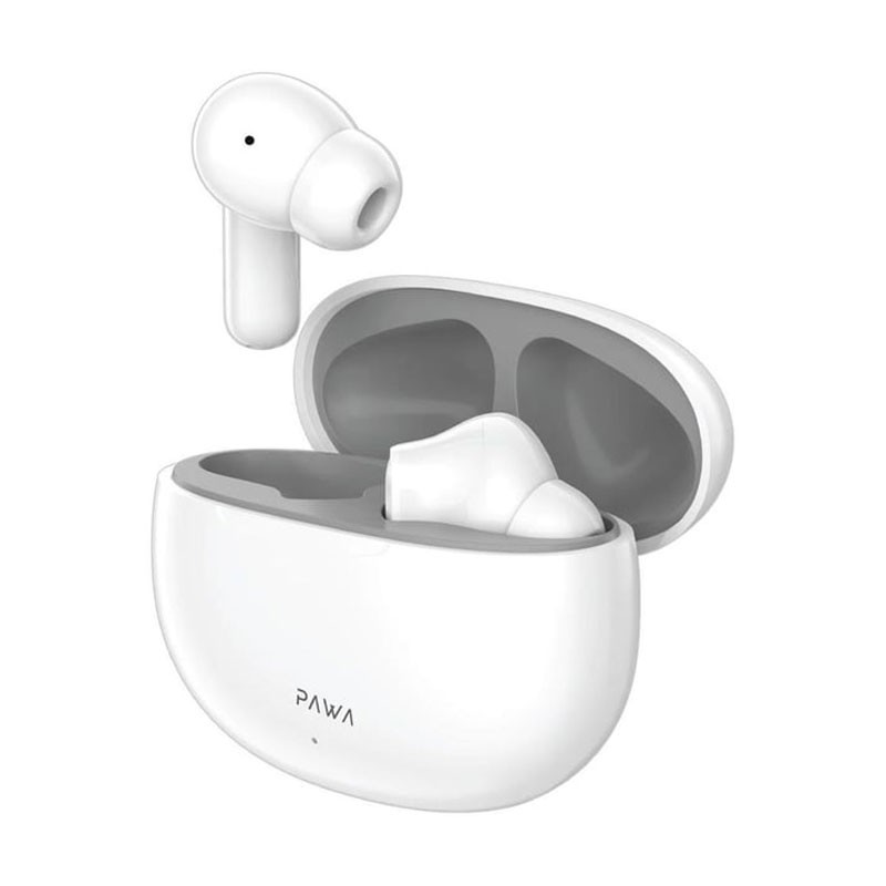 PAWA PELLUCID ANC TRUE WIRELESS ENC EARBUDS WHITE  PW-TWSPNC59-WHGY thumbnail 2