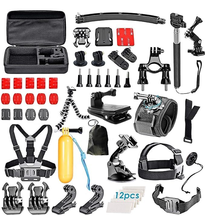 POWERPAK 60 IN 1 GOPRO ACTION CAMERA ACCESSORIES KIT thumbnail 2