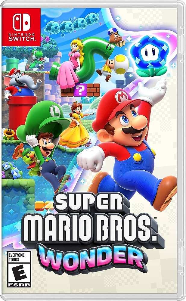 NINTENDO SWITCH SUPER MARIO BROS WONDER GAMING CD thumbnail 2