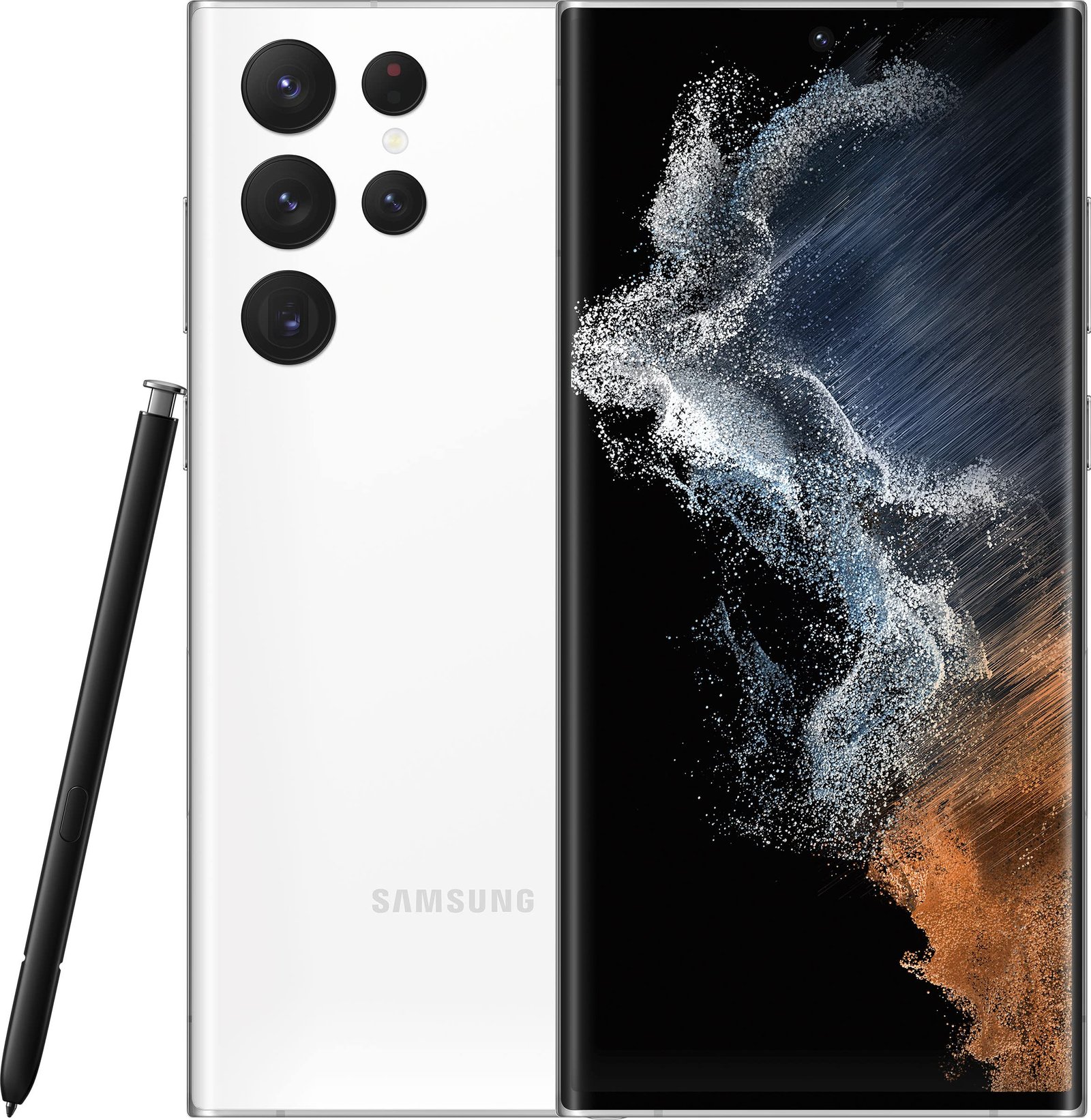 SAMSUNG GALAXY S22 ULTRA 5G 12-256GB PHANTOM WHITE SM-S908E/DS thumbnail 2