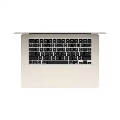 APPLE MACBOOK AIR 15-INCH M5 CHIP WITH 10 CORE CPU 10 CORE GPU 16GB 512GB ENGLISH STARLIGHT MDVD4 thumbnail 2