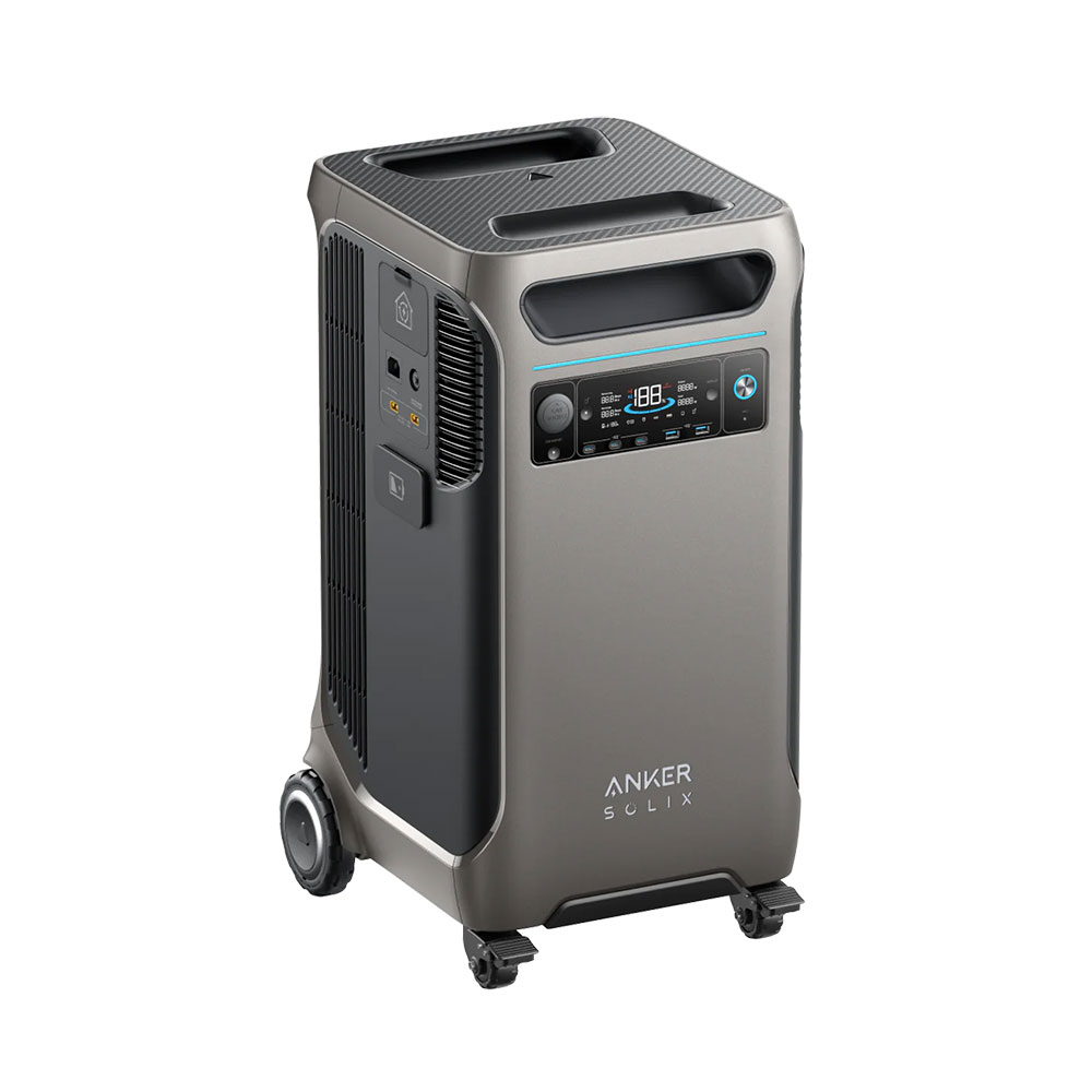 ANKER SOLIX 6000W 3840WH PORTABLE POWER STATION BLACK A1790211 thumbnail 2
