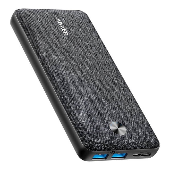 ANKER POWERCORE ESSENTIAL 20000 FABRIC BLACK A1268H11 thumbnail 2