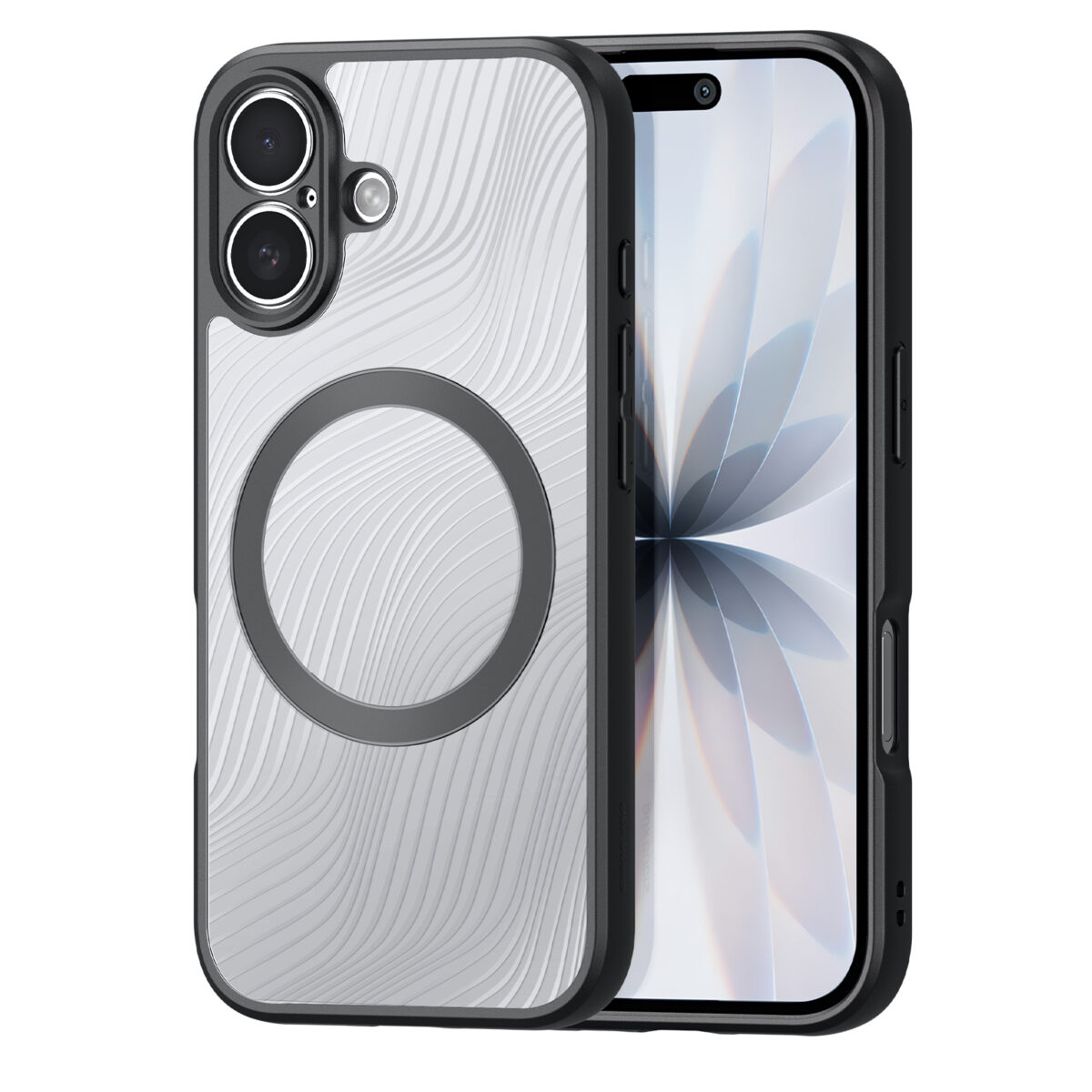 DUX DUCIS IPHONE 17 AIMO MAG WITH MAGNETIC STAND BLACK AIMO-0379 thumbnail 2
