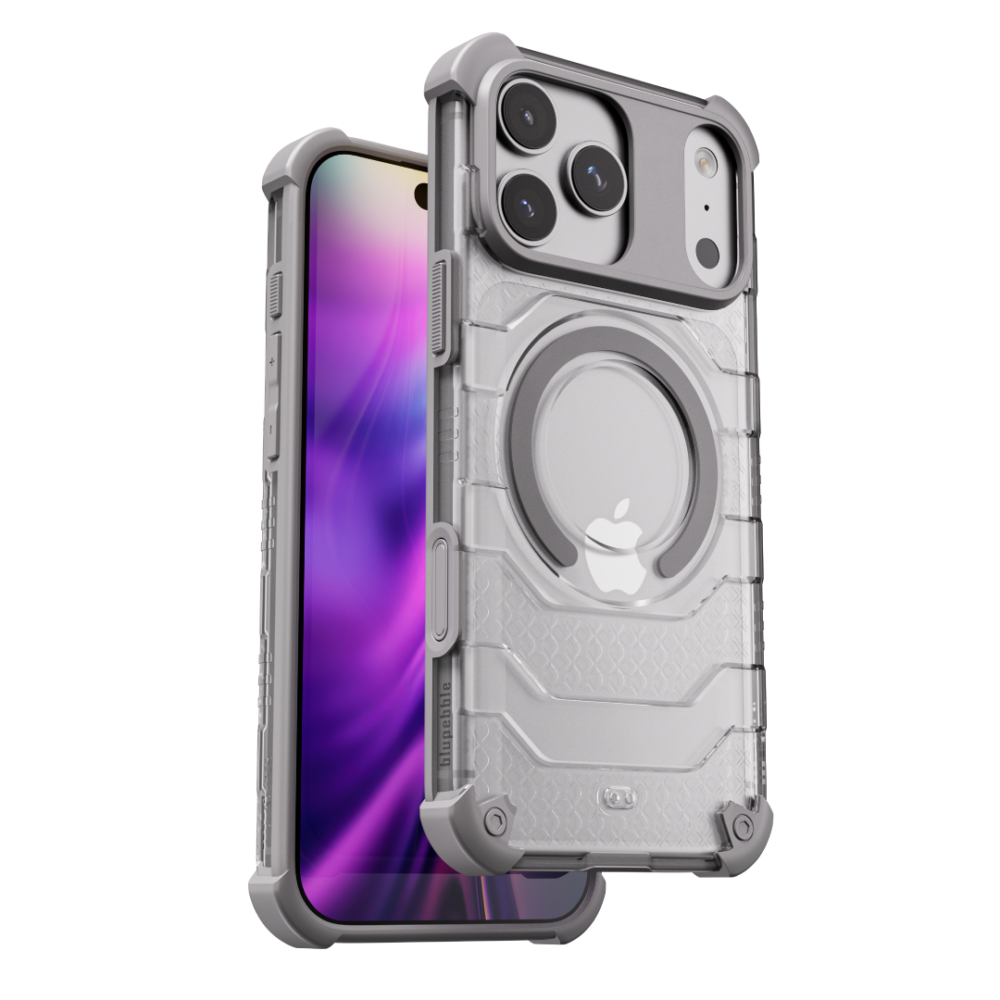 BLUPEBBLE IPHONE 17 PRO MAX ARMORCORE CASE WITH MAGSAFE GRAY BP-IPARMC17MAX-GY thumbnail 2