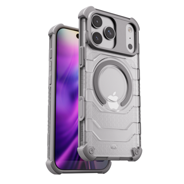 BLUPEBBLE IPHONE 17 PRO ARMORCORE CASE WITH MAGSAFE GRAY BP-IPARMC17PRO-GY thumbnail 2
