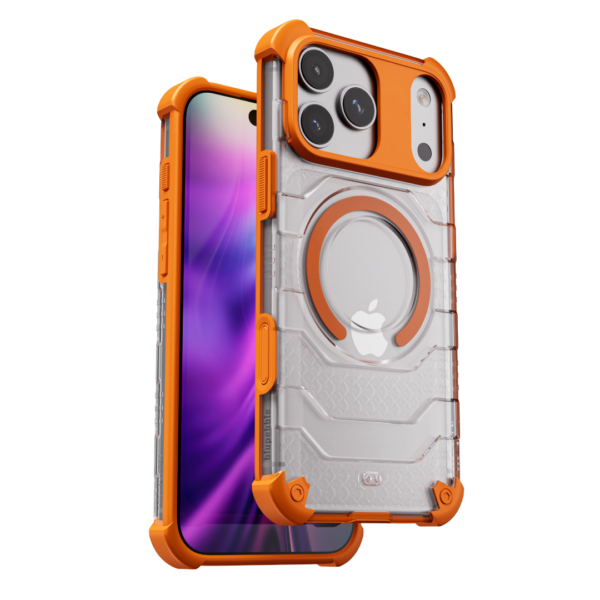 BLUPEBBLE IPHONE 17 PRO MAX ARMORCORE CASE WITH MAGSAFE ORANGE BP-IPARMC17MAX-OR thumbnail 2